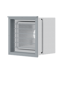 STIEBEL Wanddurchführung 440x440x340mm, AWG 315 L. 2, AL naturel.