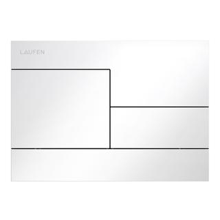 Laufen WC-Betätigungsplatte Skyline INEO 2-Mengen-Spülung, weiß