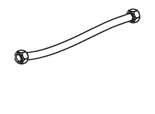 Schell Flexibler Anschusschlauch G 3/8 IG, vc, für Unterputz-Spülkasten