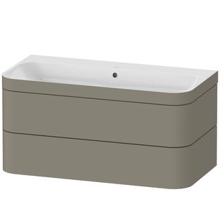 Duravit MWT-Unterschrank Happy D.2 Plus 97,5x49cm, o HL, st-g s-matt, 2 Schubk.