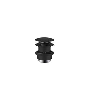 hansgrohe Push-Open-Ablaufgarnitur f WT- und Bidetmischer, mattschwarz