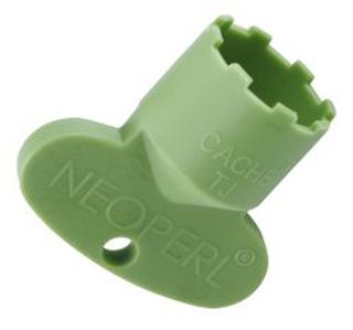 Neoperl Serviceschlüssel CACHE TJ/M 18,5x1, grün