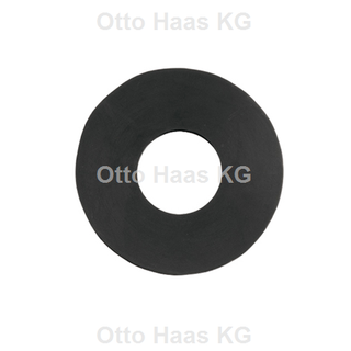 HAAS Gummi-Membrane 58x20,5x3mm, sw, flach, für Spülkasten