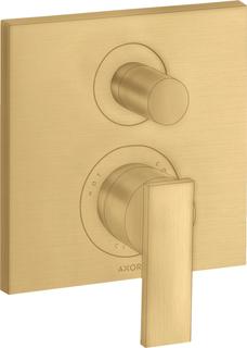 hansgrohe Fertigmontageset Axor Citterio UP-Wannen-EHM, m Hebel, brush. gol optic