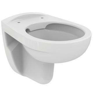 IS Wand-Tiefspül-WC Eurovit 35,5x52x35cm, ohne Spülrand, weiß