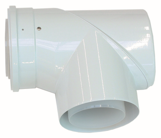 Vaillant Bogen ecoTEC plus 87Grad, 110/160mm, konz., m Tür, PP