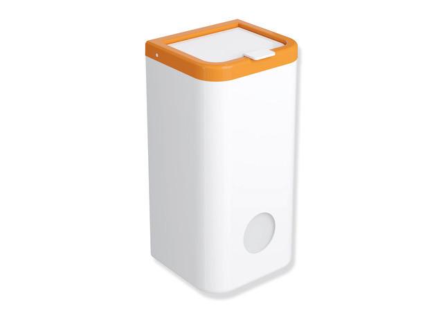 Artikelbild 1 des Artikels „HEWI Hygienekombination 477 161x310x141mm, m Deckel, KP w, or. orange“