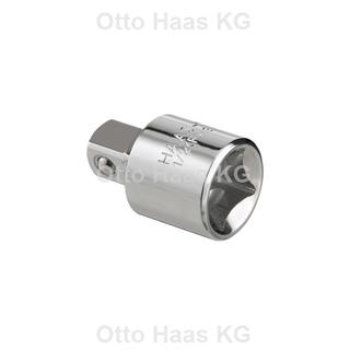 HAAS Übergangsstück 1/2" Innen-VKx3/8"-Außen-VK, chrom