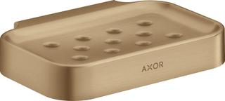 hansgrohe Seifensch. Axor Uni. Circular 127x90mm, Wandmontage, brushed bronze