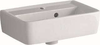 Geberit Handwaschbecken Renova Plan 45x32cm, we K-Tect, m HL, mit Überlauf