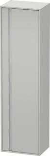 Duravit Hochschrank Ketho 50x36cm, Tür rechts, betongrau matt
