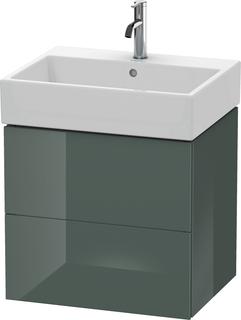 Duravit Waschtisch-Unterschrank L-Cube 58,4x 45,9cm, d Gr hgl, 2 Schub., wandh