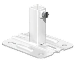 Wemefa Hubkonsolen-Unterteil Nr. 8440-N, L 175 mm