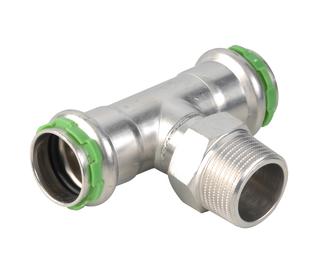 AIPS T-Stück VSH SudoPress VCE132G 54xR 1x54, ES, EPDM-O-Ring, V-Kontur