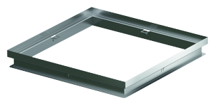 ACO Profiline 40x40cm Aufstock element f.Dachaufsatz H3cm V2A