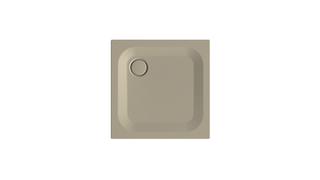 Duschwanne BetteUltra 5529 75x75x2,5cm, Mini-Wannenträger, cashmere