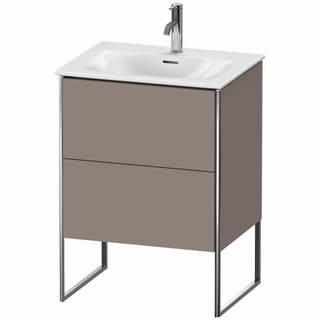 DU WTU XSquare boden.,592x610x478mm 2Auszüge,basalt matt ES Ahorn