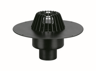 Dallmer Dachablauf 62 FPO-PP DN 125, mit extra breitem Flansch