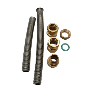 MHG Anschluss-Set ecoWP 2Xe 8 + 12 m flex ED-Wellr. z hydr An, WP Außen