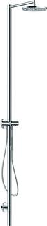 hansgrohe Duschsäule Axor Starck m Therm., Kopfbrause 240mm, 1jet, chrom