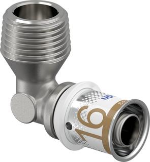 Uponor Übergangswinkel S-Press PLUS 16xR 1/2 AG
