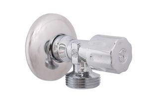Schlösser Auslaufventil 7113 1/2", mit Designgriff, poliert verchromt