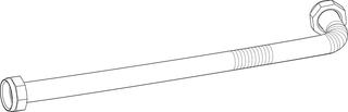 BOSCH Ersatzteil TTNR: 87377066440 Rohr WW horizontal nummeriert