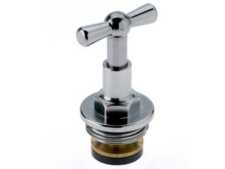 Bender Oberteil 1201 Messing-CR ma vc, DN 20, halbverd, m Kn.