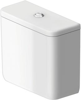 Duravit Spülkasten Qatego 40x18cm, 4,5/3 l, Anschl. unt li, we hgl