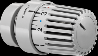 Oventrop Thermostat Uni LD 7-28 GrC, m 0-Stellung u Decor., vc