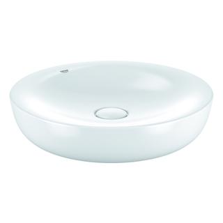 GROHE Aufsatzwaschtisch Essence Keramik 45x45cm, o. Hahnl., Überlauf, alpinweiß