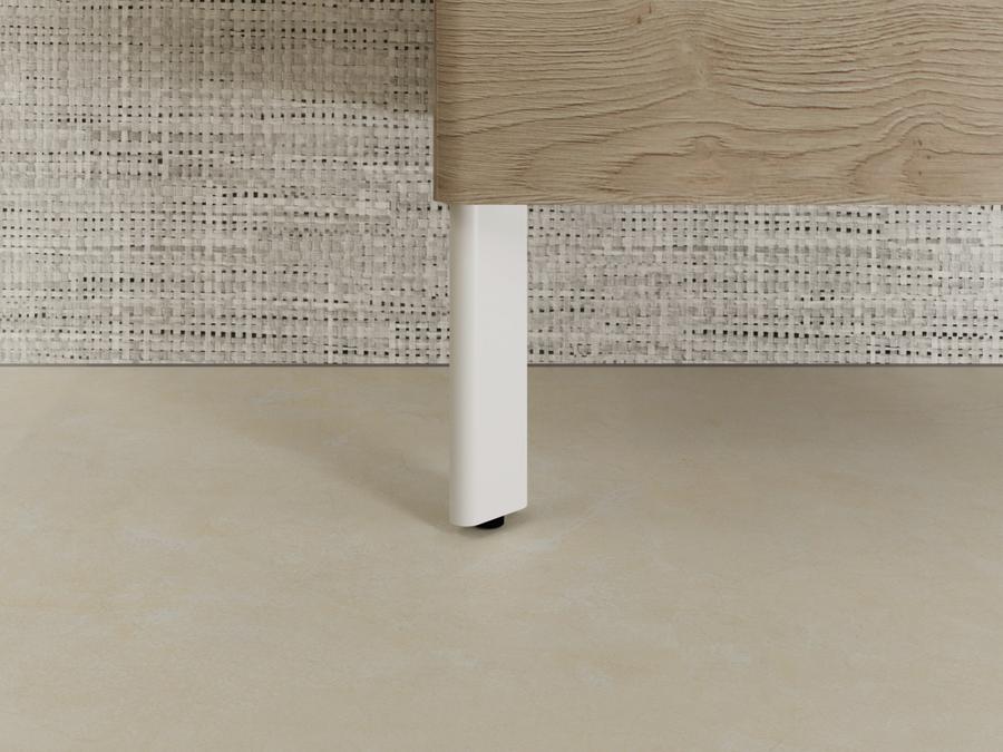 Artikelbild 3 des Artikels „hansgrohe Möbelfüße Xelu Q 175x60mm, 2 Stück, mattweiß weiß matt“