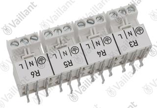 VA Steckverbinder, Set R3, R4, R5, R6 Vaillant-Nr. 0020238237