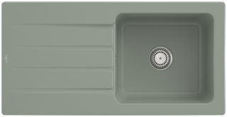 V&B Spüle Architectura 60 m Abl.garn, Hand., m green CeramicPlus