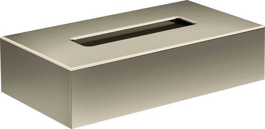 Artikelbild 1 des Artikels „hansgrohe Kosmetikbox Axor Uni. Circular 265x145mm, Wandmontage, polished nickel polished nickel“