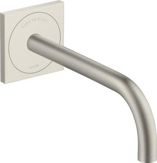 hansgrohe Elektr.-WT-Mischer Axor Uno UP, Ausladung 225mm, Edelstahl-Optik