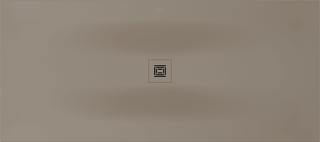 Duravit Rechteck-Duschwanne Sustano 180x80x3cm, greige matt