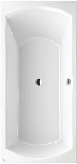 Polypex Rechteck-Badewanne MALIBU 170x80cm, edelweiß, links