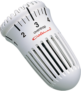 Oventrop Thermostat Uni CH 7-28 GradC, ohne Nullstellung, weiß