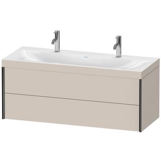 Duravit WT-Unterschrank c-bonded XViu 120x48cm, 2 La, 1 HL, s m, R C, Tau matt