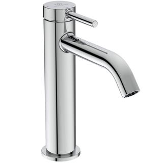IS SPT-Einhebelmischer Ceraline Nuovo Ausl. 135mm, ch, m Push-op Ventil, Chrom