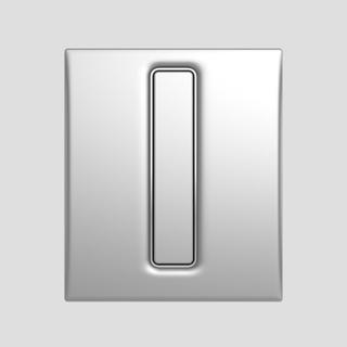 Sanit Urinal-Abdeckplatte INEO BRIGHT handbet. Urinal-Kartuschv., KST, vc/vc