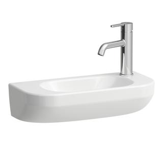 Laufen Handwaschbecken LUA 50x23cm, asym., o. ÜL, HL rechts, weiß