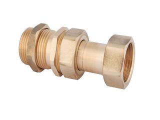 Schlösser WZ-Anschl.-Verschrbg. 2205 1 1/2" Qn 10, mit Schiebestück, Messing