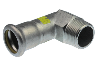 AIPS Übergangswinkel VSH XPress R2728G 35xR 1 1/4, ES, 90Grad AG, HNBR-O-Ring