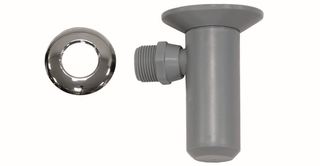 Vaillant Ablauftrichter aroSTOR R 1, mit Siphon und Rosette, grau