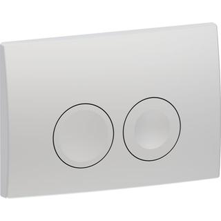 Geberit Betätigungsplatte Delta25 Round mattverchromt, für 2-Mengen-Spülung