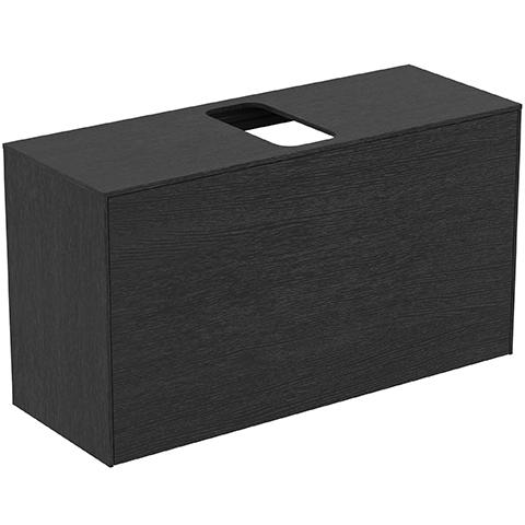 Artikelbild 1 des Artikels „IS WT-Platte Conca mittiger Ausschnitt 1002x373mm Eiche Geflammt, Alte Nr.2019 “