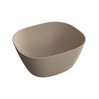 VitrA Aufsatzschale Plural 45x38x21,5cm, h, re, o Ü u. HLB, Erde ma