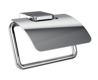 EMCO Papierhalter Trend 129mm, mit Deckel, chrom
